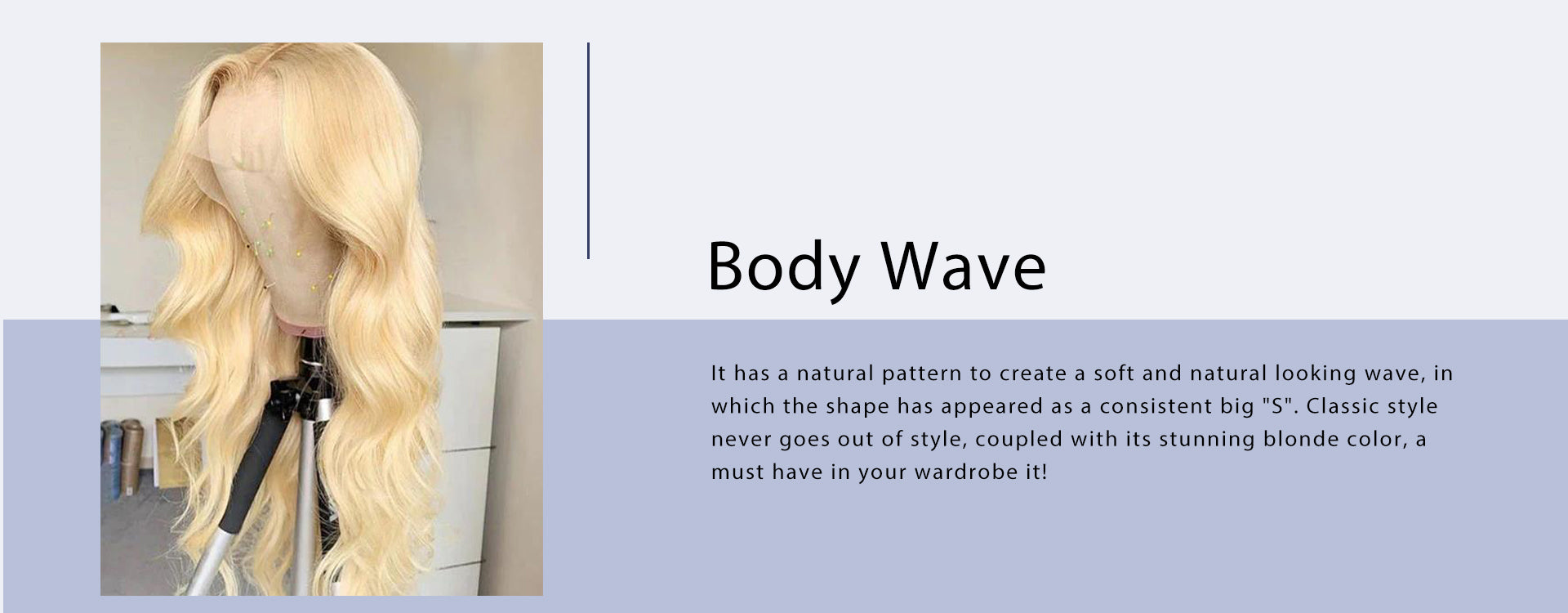 dne hair store lace front wig blonde body wave wig product detailes page about body wave description web display