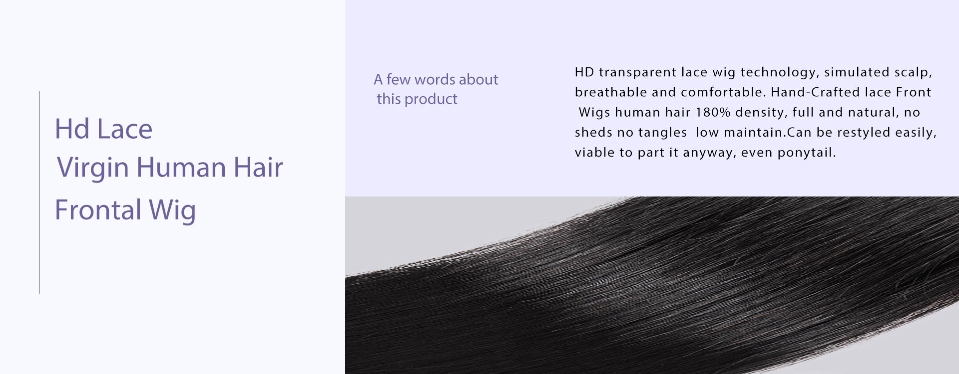 dne hair store product 13x4 hd lace front wigs human hair straight wig natural color decription details page web display