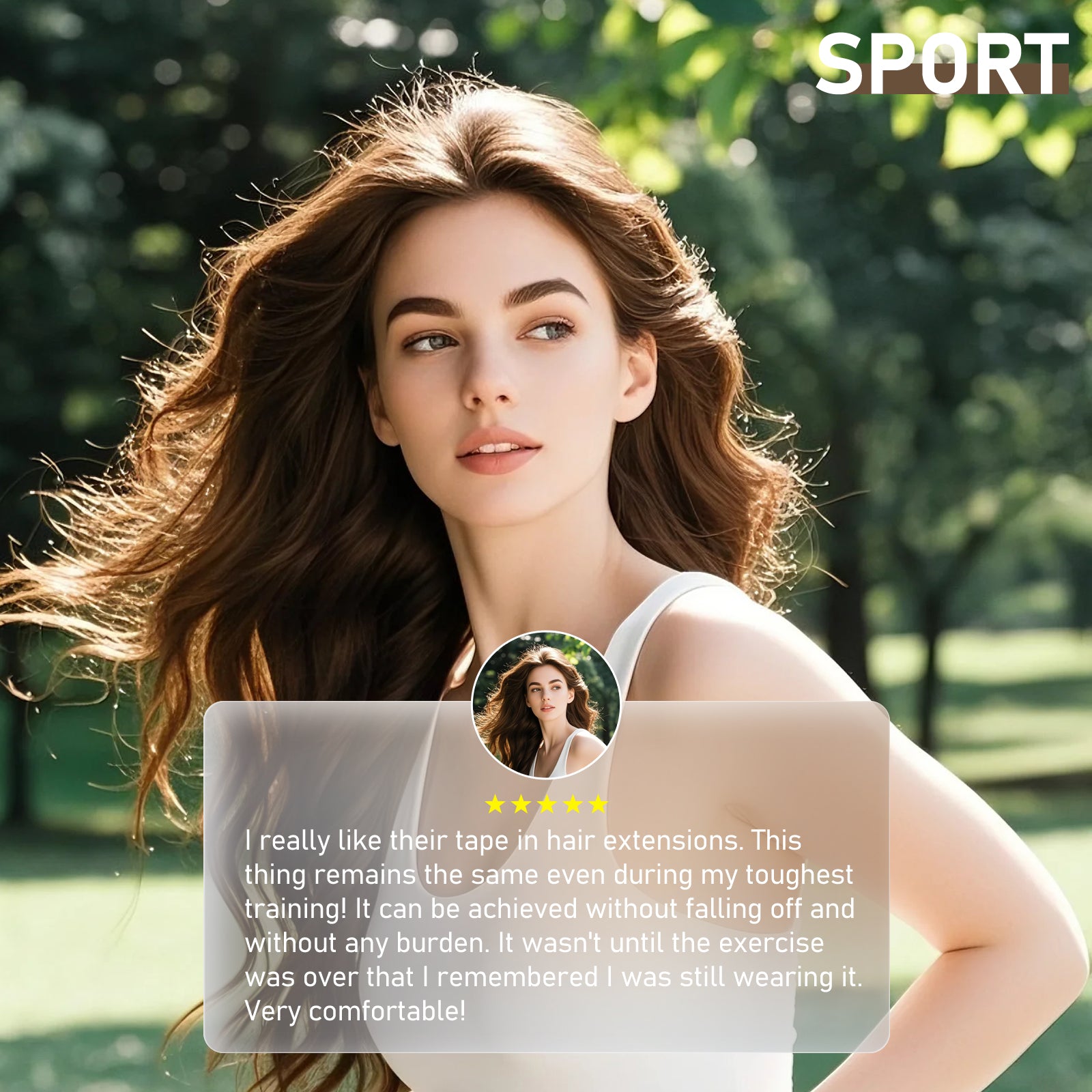 DNE Tape in Hair Extensions Real Human Hair 20Pcs/40g/Pack Seamless #4 Medium Brown Dark Color Straight Invisible Double Sided Tape in Hair Extensions for Women/Girls Can Bleached and Curl