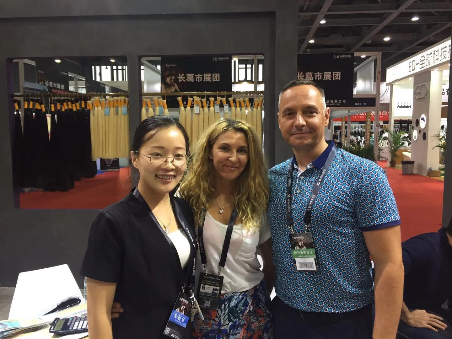 DNE hair customer service with our customer