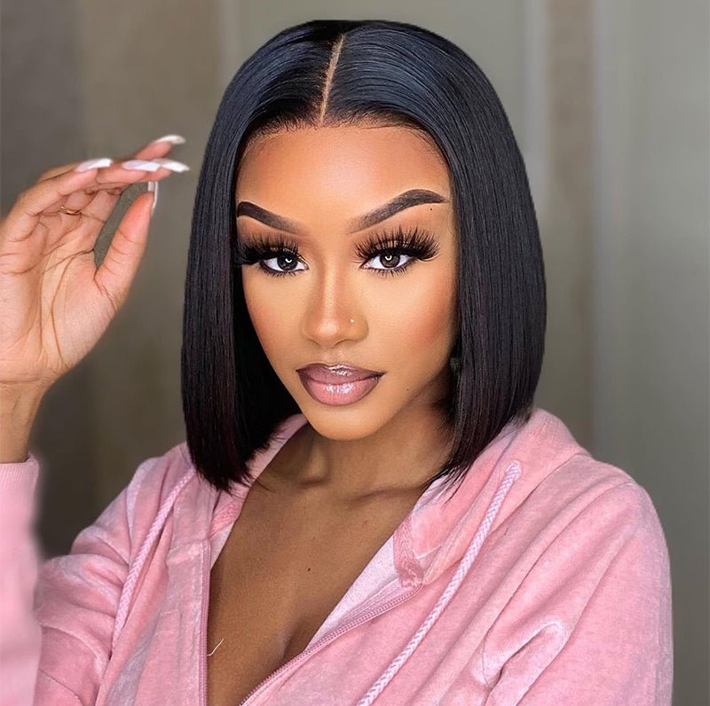 Bomb sale buy 2 for $198 straight bob wig model front show