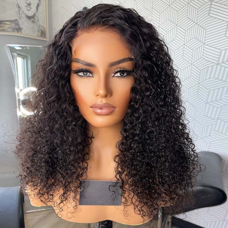 6x6 Lace Closure Wig Human Hair Curly Wigs Wet and Wavy Wigs for Black Women